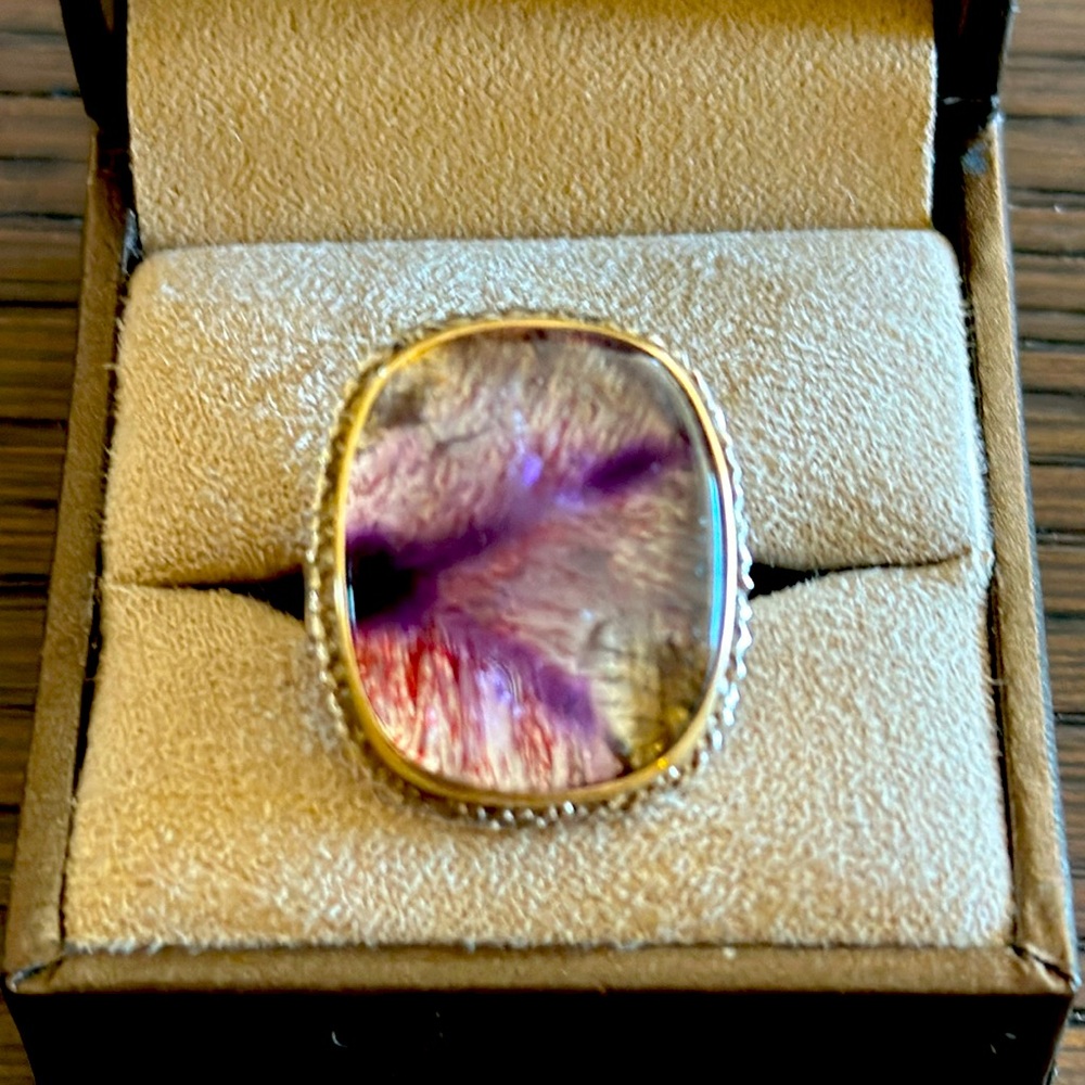 SOLD Jamie Joseph Super Seven Mineral Quartz Ring